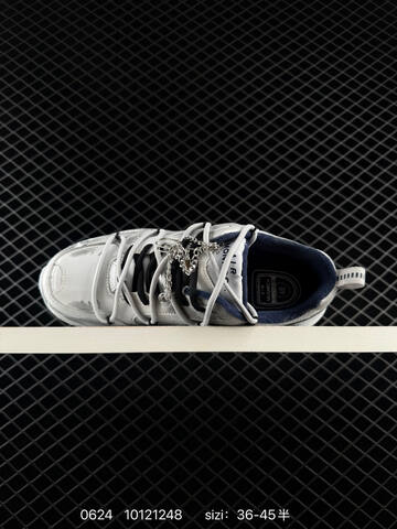 Nike Air Monarch IV White Silver Black Navy EU 36-45 Training Shoe - Unisex (BS-70625)