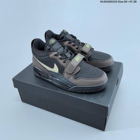 Jordan Legacy 312 Low Black Brown Olive EU 36-47 5 Basketball - Unisex (BS-67137)