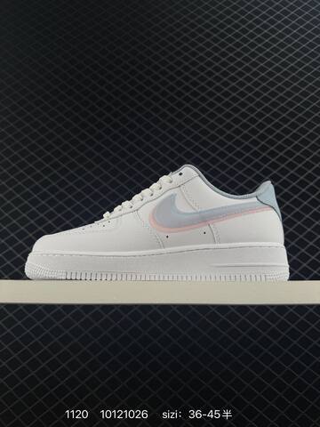 Nike Air Force 1 Low White Pastel Blue Pink 36-45 Lifestyle - Unisex (BS-74104)
