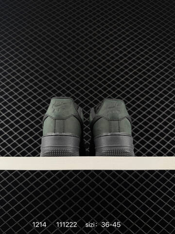 Nike Air Force 1 07 Low Dark Olive Black 36-45 Casual - Unisex (BS-73701)