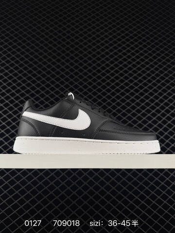 Nike Court Borough White Black EU 36-45 Casual - Unisex (BS-72929)