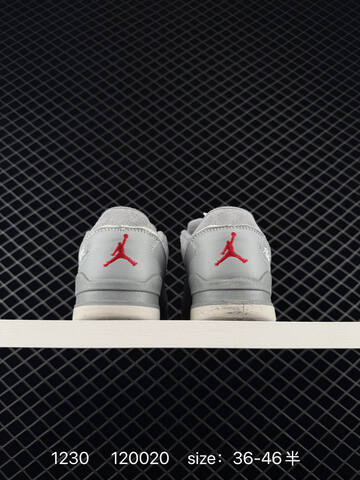 Jordan Flight Court Cool Grey Light Grey Red EU 36-46 Sneaker - Unisex (BS-79945)