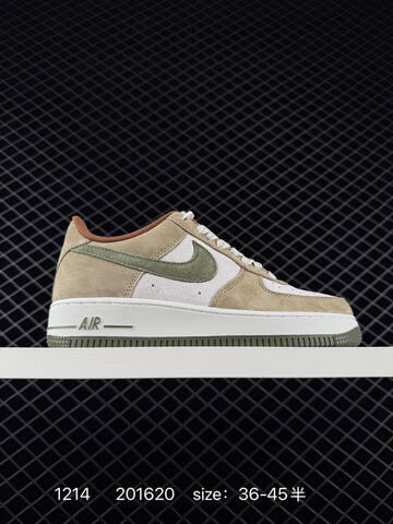 Nike Air Force 1 Low 07 Black White Gray With Red Accents EU 36-45 Casual - Unisex (BS-73716)