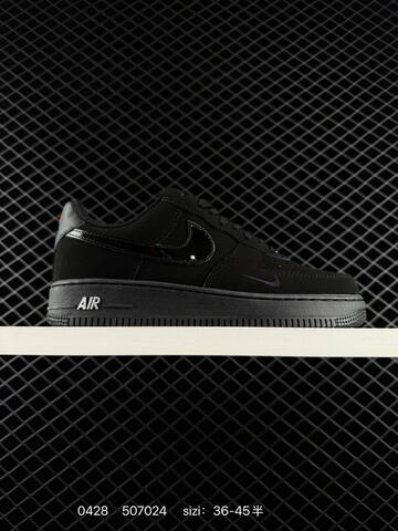 Nike Air Force 1 07 Black 36-45 Lifestyle - Unisex (BS-71812)