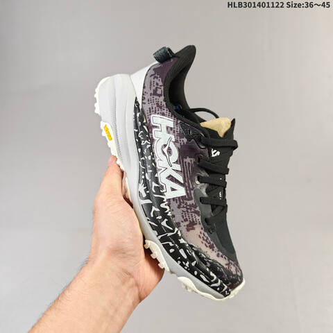 HOKA ONE ONE Speedgoat 6 Black Grey EU 36-45 Trail Shoe Trail Running Sneakers - Unisex (BS-69454)