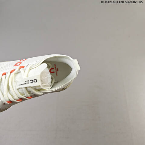 On Cloudsurfer Max White Beige Orange Black EU 36-45 Running Shoe Running Sneakers - Unisex BS-69795
