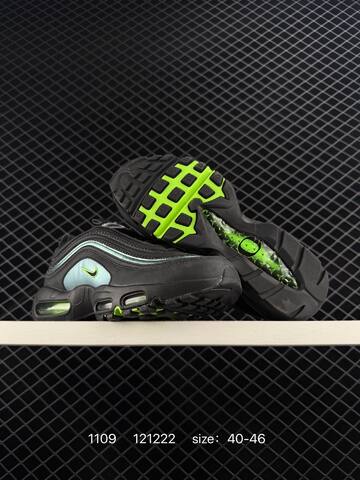 Nike Air Max 97 Black White Neon Green EU 40-46 Lifestyle - Men's (BS-74278)