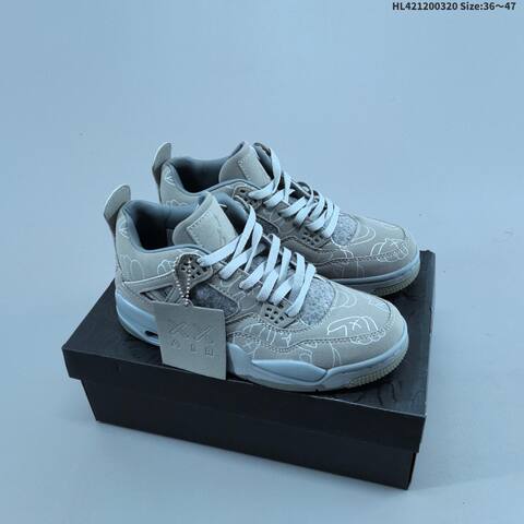 Air Jordan 4 Retro Black Cat AIR JORDAN 4 Aj4 Lifestyle BS-66489