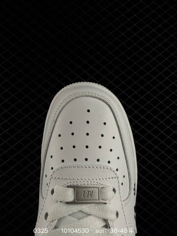 Nike Air Force 1 07 LV8 CJ0952-100 White Black EU 36-45 Casual - Unisex (BS-72461)