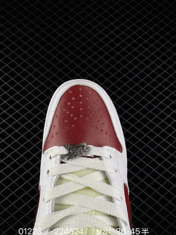 Nike Dunk Low SB Red White Brown Cream EU 36-45 Skate - Unisex BS-73013
