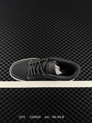 Nike Dunk Low Black White EU 36-45 5 Skate - Unisex (BS-73751)