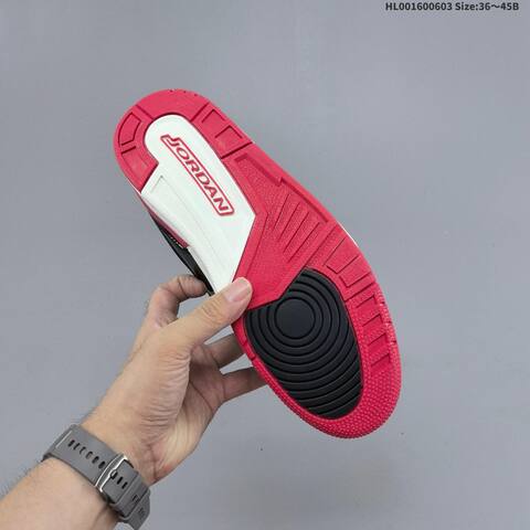 Jordan Air Jordan Ultra Low White Black Red 36 45B Basketball - Women's (BS-65822)