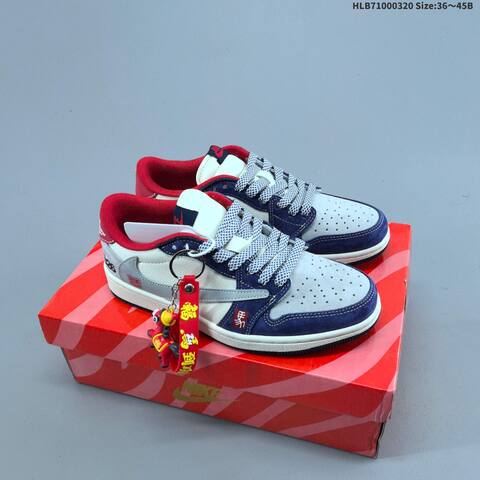 Nike Air Jordan 1 x Travis Scott AIR JORDAN DIY Lifestyle BS-66488