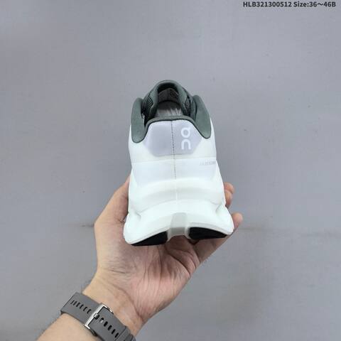On Running Cloudtilt Remix White Grey Dark Green EU 36-46 Running Shoe Running Sneakers - Unisex (BS-69559)