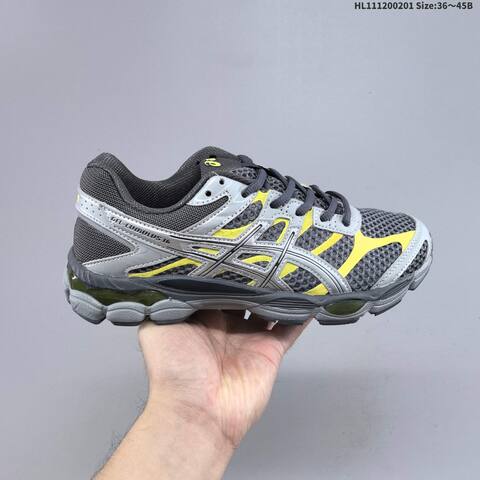 ASICS Gel Cumulus 16 Cream Brown Grey Pale Yellow EU 36-45 Running Shoe Running Sneakers - Unisex BS-69023