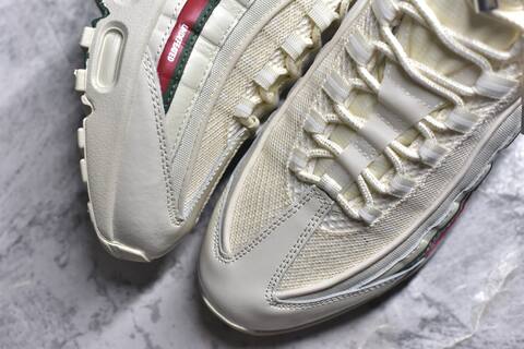 Nike Air Max 95 Undefeated Sail White Red Green Sneaker BS-59635