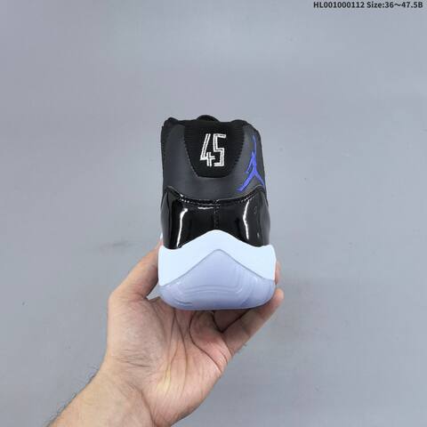 Jordan Air Jordan 11 Retro Black University Blue White 36 47 5 Basketball - Unisex (BS-66998)