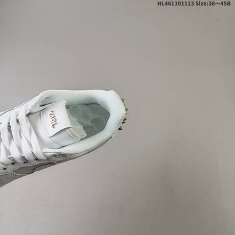 Karl Lagerfeld Nike Air Force 1 Low White Silver EU 36-45 Sneaker - Unisex BS-63808