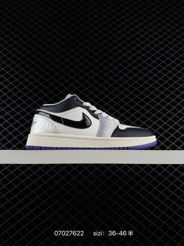 Air Jordan 1 Low Purple AIR JORDAN 1 Aj1 Lifestyle BS-79043
