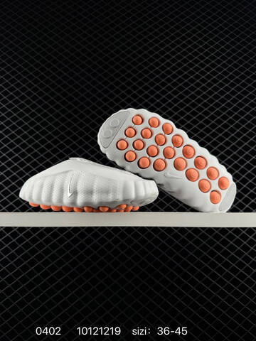 Nike Mind 001 Recovery Slide Light Grey Off White Orange EU 36-45 Casual - Unisex (BS-72322)