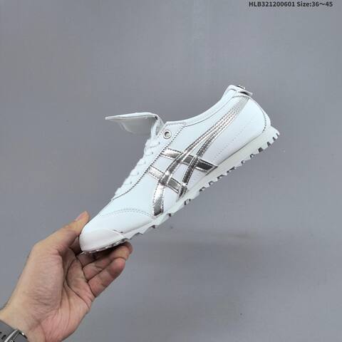 Onitsuka Tiger MEXICO 66 GOLF White Silver EU 36-45 Sneaker Casual Sneakers - Unisex (BS-68775)