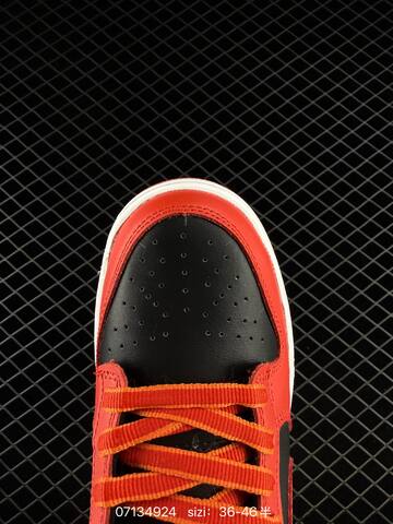 Nike SB Dunk Low Red Black White Orange EU 36-46 Skate - Unisex BS-70271