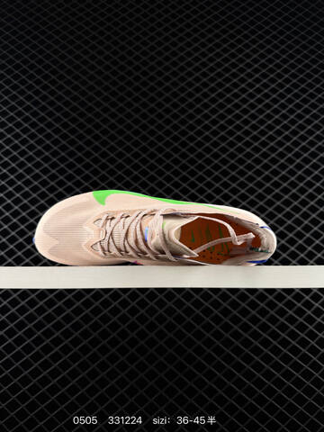 Nike ZoomX Vaporfly NEXT 4 IH0869-605 Beige Pink With Volt Green Orange Blue And Purple EU 36-45 5 Running - Unisex (BS-71690)