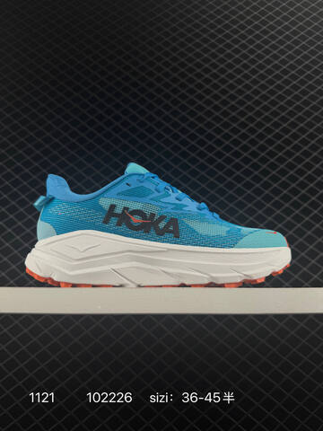 HOKA ONE ONE Challenger 8 Cyan Black White Orange EU 36-45 Trail Shoe Trail Running Sneakers Unisex BS-86376