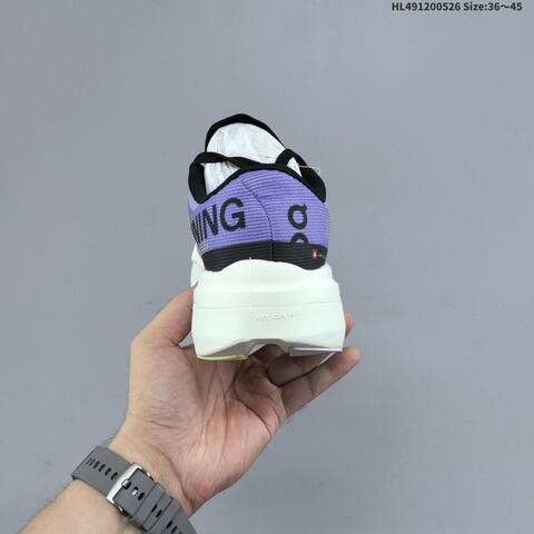 On Cloudboom Volt 3 MF30980462 Purple Black White Neon Yellow EU 36-45 Running Shoe Running Sneakers - Unisex (BS-69517)
