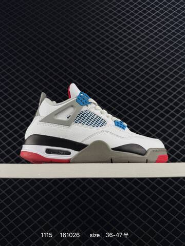 Jordan Air Jordan 4 Retro Cool Grey White Black EU 36-47 Basketball Shoe - Unisex (BS-80266)