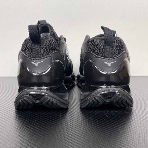 Mizuno Wave Prophecy LS Black Blue 270 9 Running Shoe Running Sneakers (BS-86780)