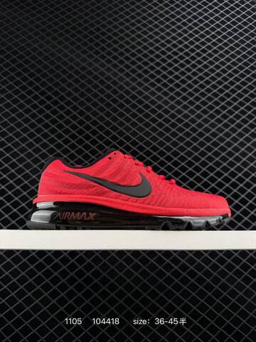 Nike Air Max 2017 Black White Green Red Assorted Colorways EU 36-45 Running - Unisex (BS-74350)