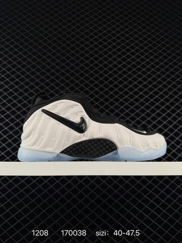 Nike Air Foamposite One Black White EU 40-47 5 Basketball - Men's (BS-73793)