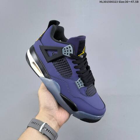 Air Jordan 4 Retro OG Imperial Purple Replica AIR JORDAN 4 Aj4 Lifestyle BS-66456