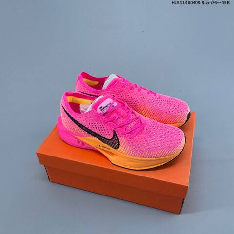 Nike ZoomX Vaporfly Next 3 Volt Black Orange Blue EU 36-45 Running Shoe - Unisex (BS-60861)