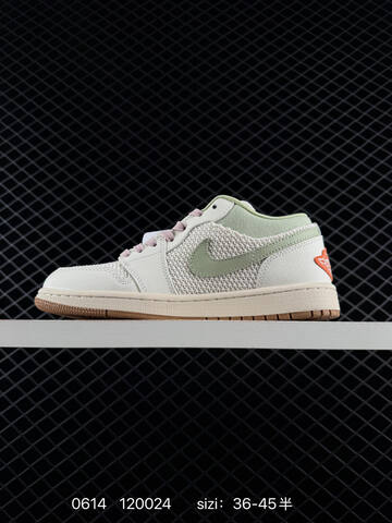 Nike Air Jordan 1 Low AIR JORDAN II0569-100 ID 120024 Size 36 45B Lifestyle - Women s BS-79134