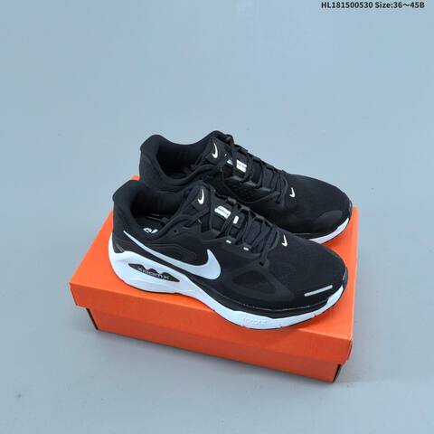 Nike Structure Plus ReactX Air Zoom Black White EU 36-45 Running Shoe - Unisex BS-60056