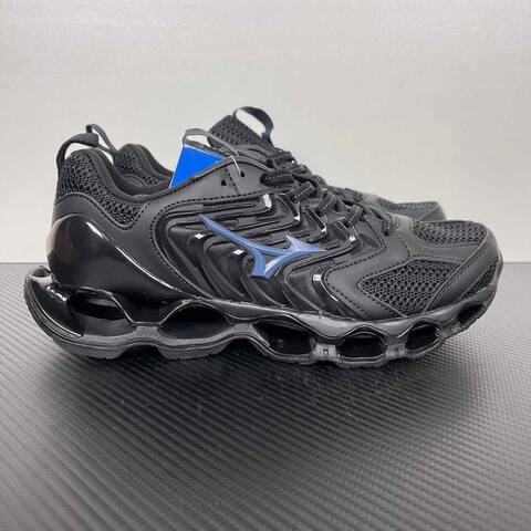Mizuno Wave Prophecy LS Black Blue 270 9 Running Shoe Running Sneakers (BS-86780)
