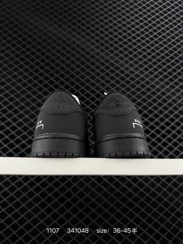 Jordan Air Jordan 1 Low Travis Scott x ACW Black White EU 36-45 Sneaker - Unisex BS-80329