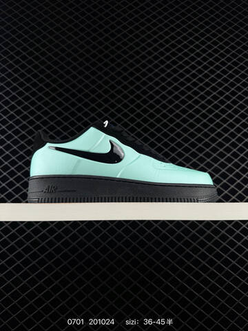 Nike Air Force 1 07 Posite Fl Max Black Metallic Blue Rose Gold EU 36-45 Sneaker - Unisex (BS-70482)