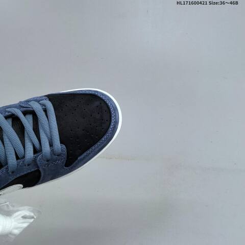 Nike SB Dunk Low Navy Black Light Grey White Olive EU 36-46 Skate Shoe - Unisex (BS-60596)
