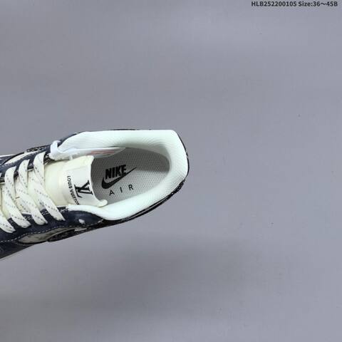 Nike Air Force 1 07 LV8 Navy Off White Black Red EU 36-45 Sneaker - Unisex BS-62227