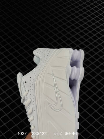 Nike Shox R4 White Pale Lavender 36-46 Running - Unisex (BS-74538)