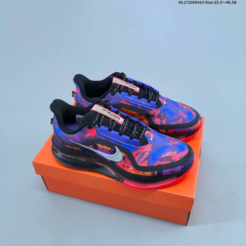 Nike Air Zoom Pegasus Premium Purple Blue Red Black Silver EU 35 5-46 5 Running Shoe - Unisex (BS-60738)