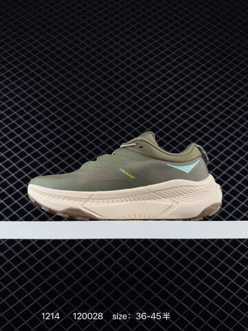 HOKA ONE ONE Transport GTX Olive Green Beige Brown Mint EU 36-45 Trail Shoe Trail Running Sneakers - Unisex (BS-86356)