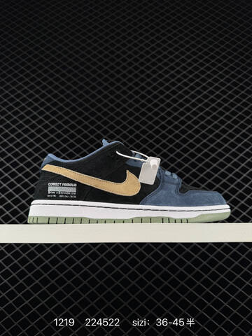 Nike Dunk Low SB Black Red Yellow Green EU 36-45 Skate - Unisex (BS-73595)