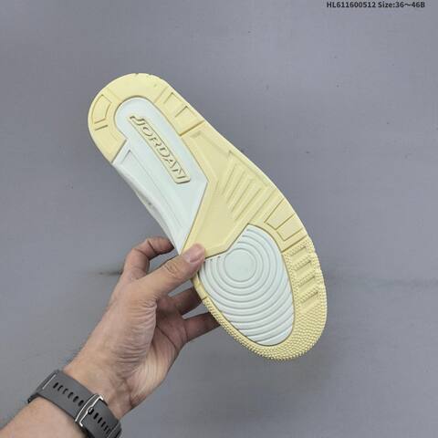 Nike Jordan Legacy 312 Low White Cream Sail 36 46B Basketball - Women's (BS-65992)