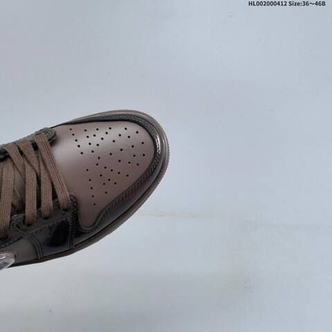 Jordan Air Jordan 1 Low Brown Pink 36-46B Lifestyle - Women's (BS-66231)