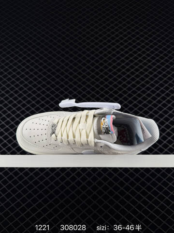 Nike Air Force 1 White Red EU 36-46 5 Lifestyle - Unisex (BS-73556)
