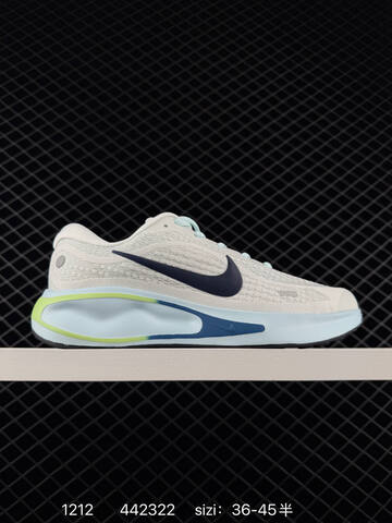 Nike Journey Run 2024 Black Anthracite White Silver Sail Olive Triple White EU 36-45 Running - Unisex (BS-73760)